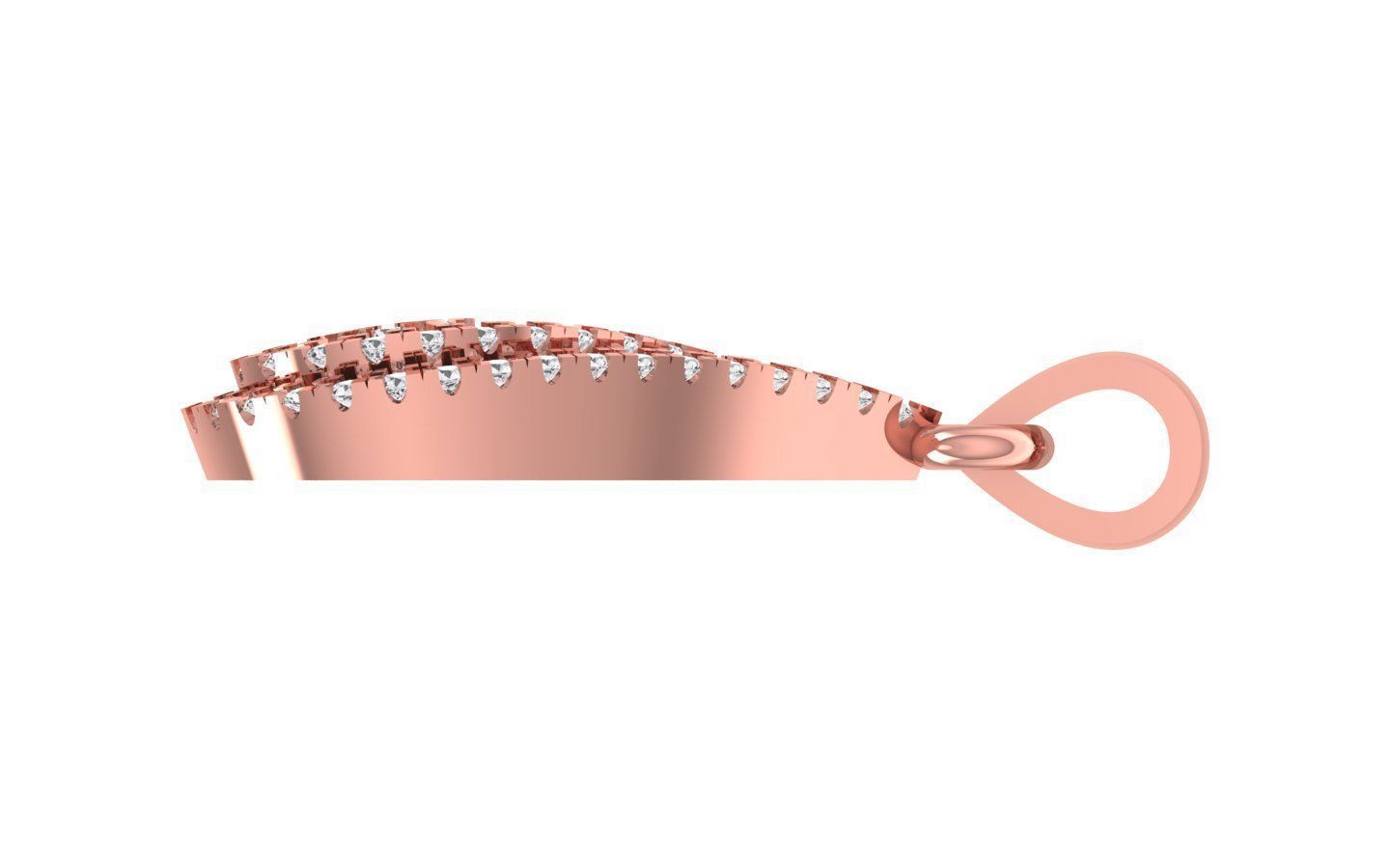 Earrings Pendant Set 3dm STL OBJ FBX Renders Details 3D print model_4