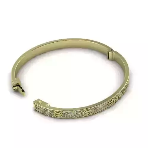 Regular bracelet Size21 Model 2103 3D print model