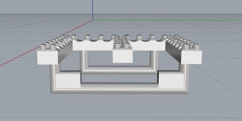 Letter E Model 2100 3D print model_3