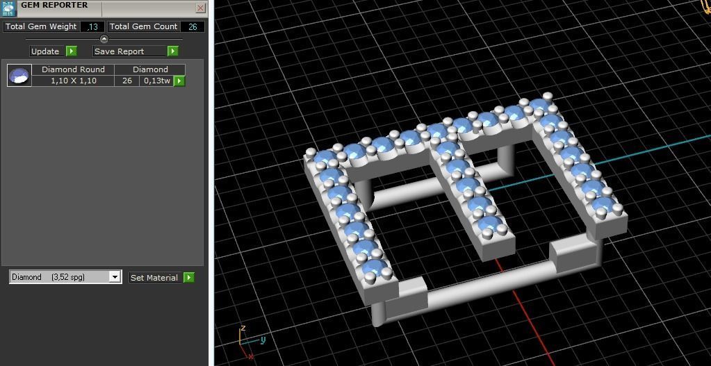 Letter E Model 2100 3D print model_8