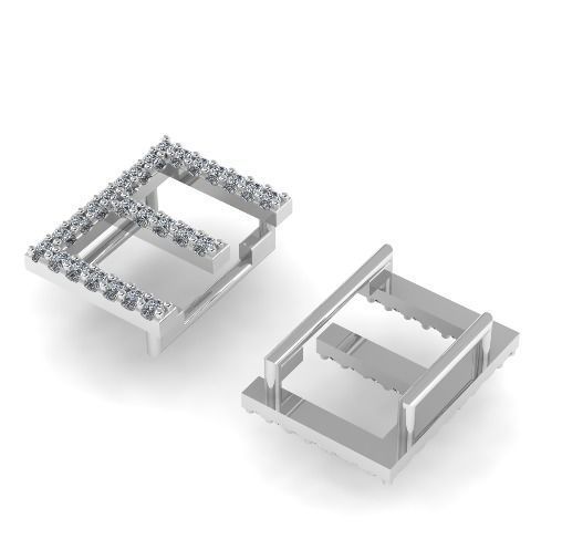 Letter E Model 2100 3D print model_1