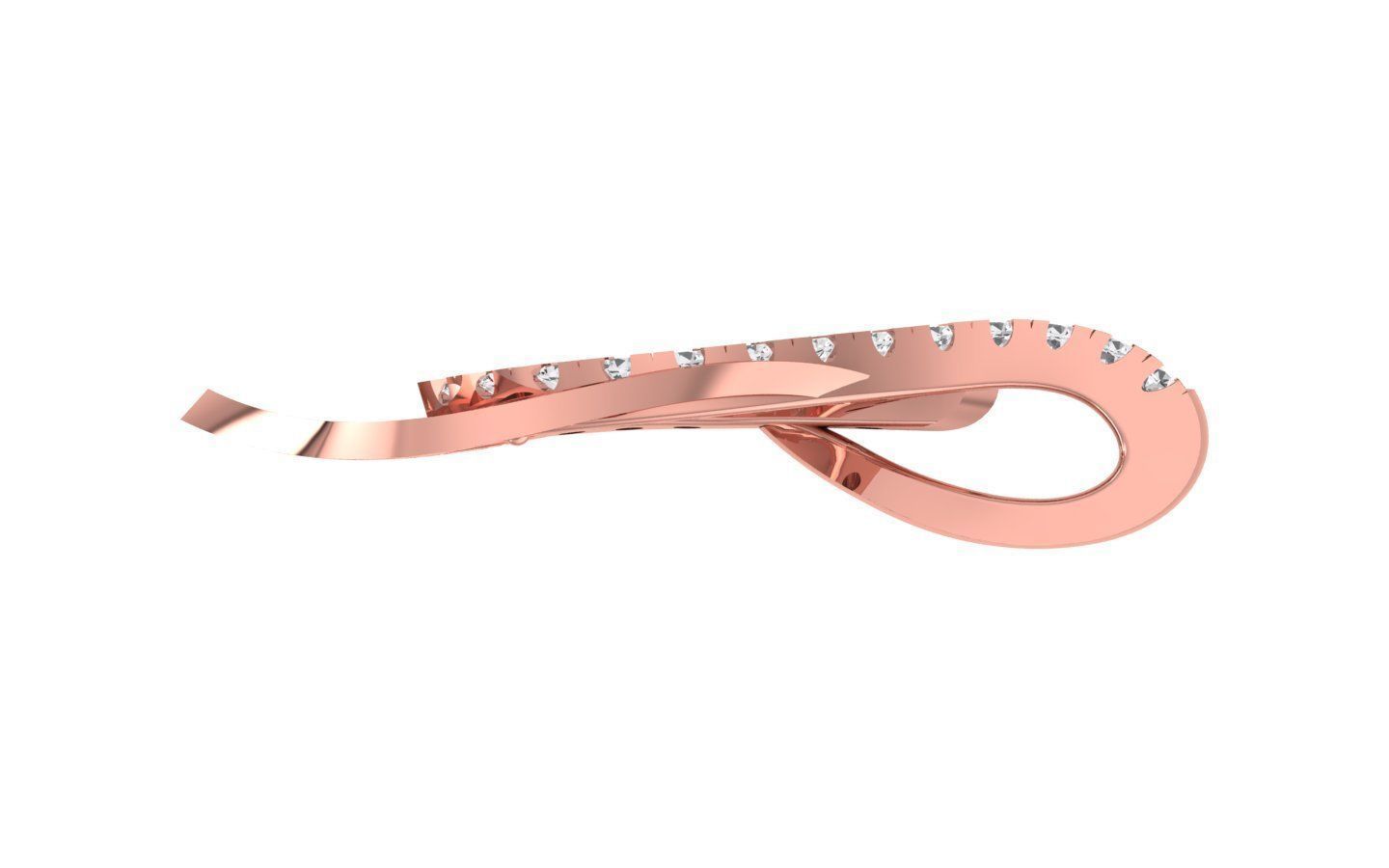 Earrings Pendant Set 3dm STL OBJ FBX Renders Details 3D print model_5