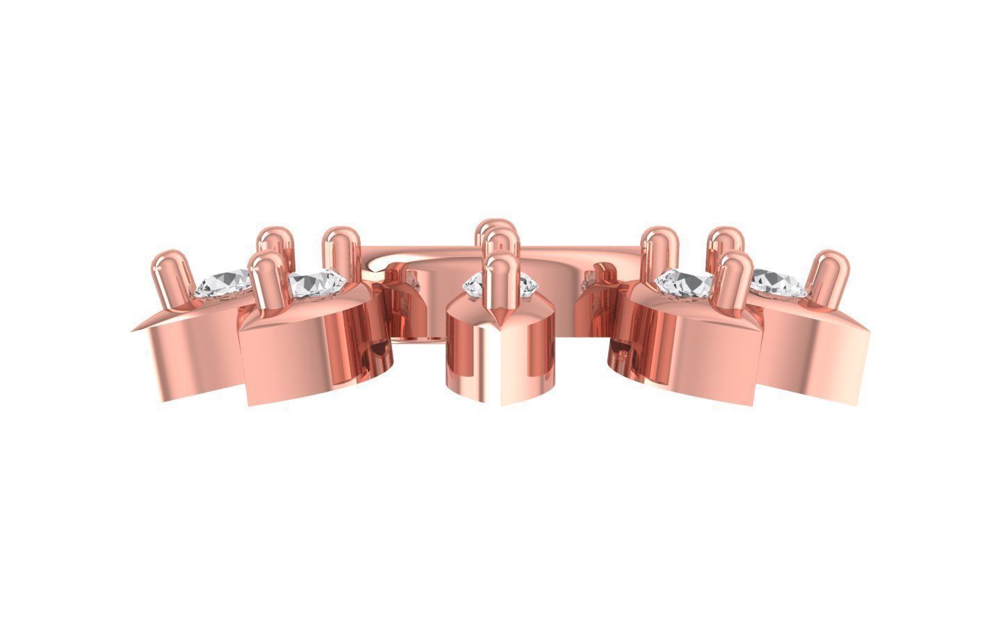 Earrings Pendant Set 3dm STL OBJ FBX Renders Details 3D print model_3