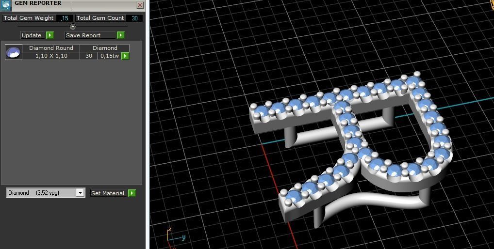 Letter R Model 2111 3D print model_7