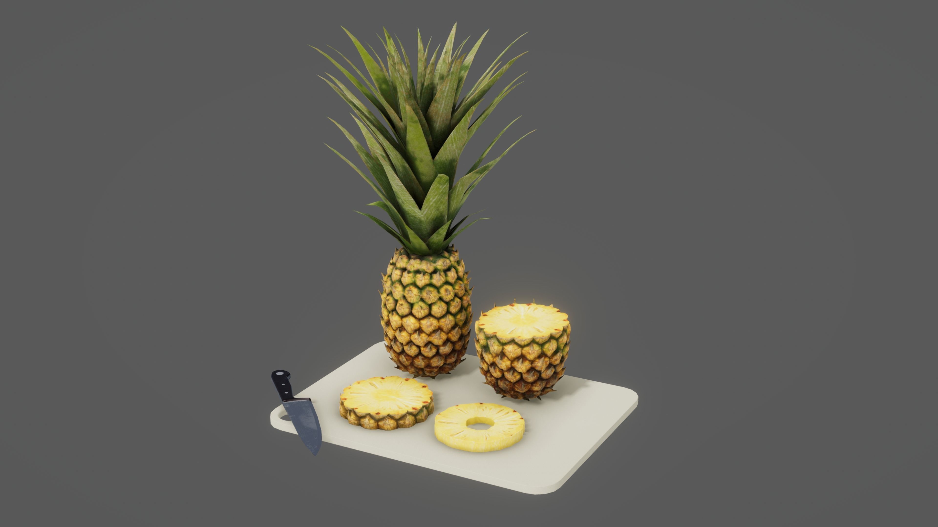 Fruits Vol - 2 Low-poly 3D model_2
