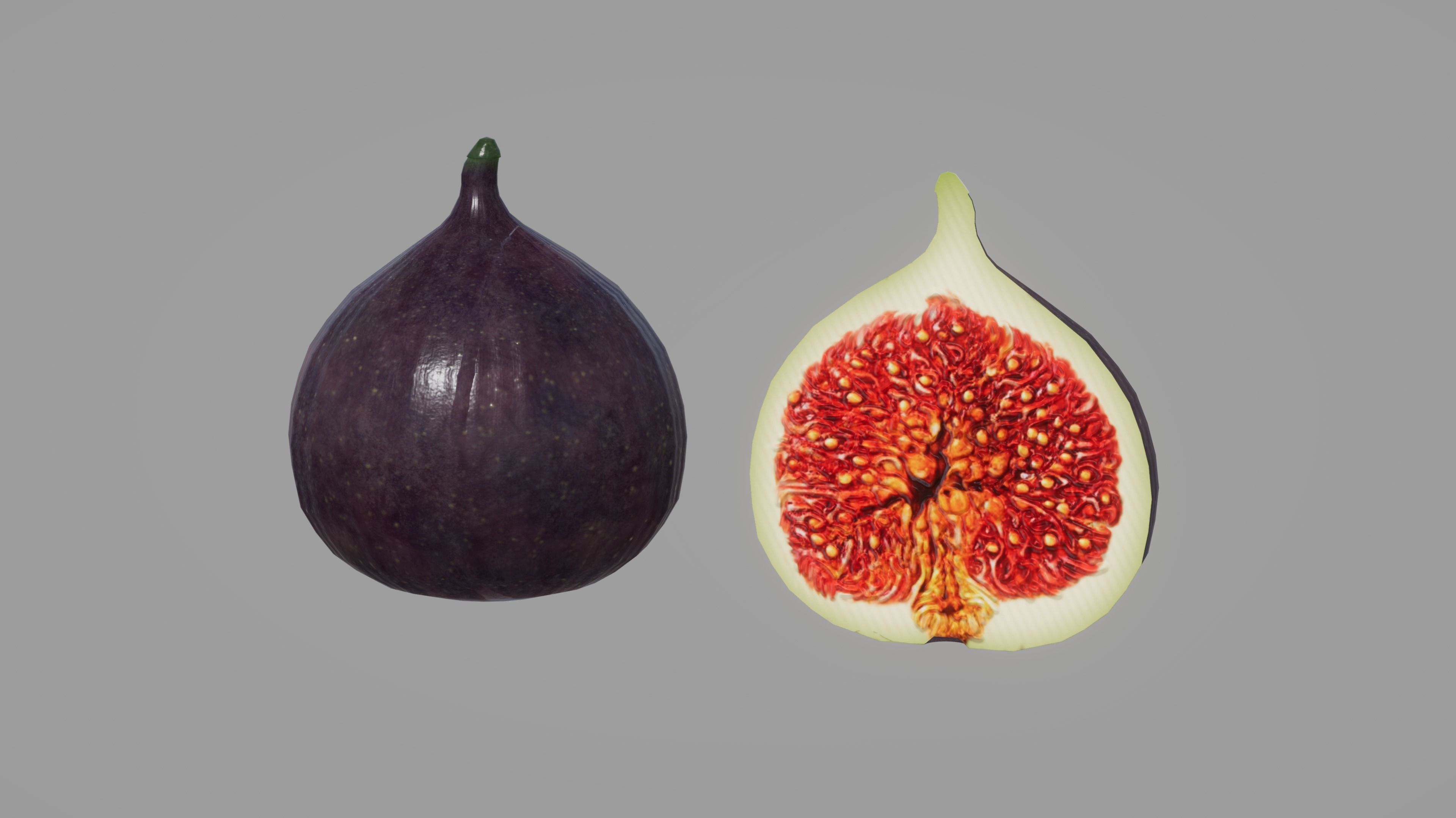 Fruits Vol - 2 Low-poly 3D model_9