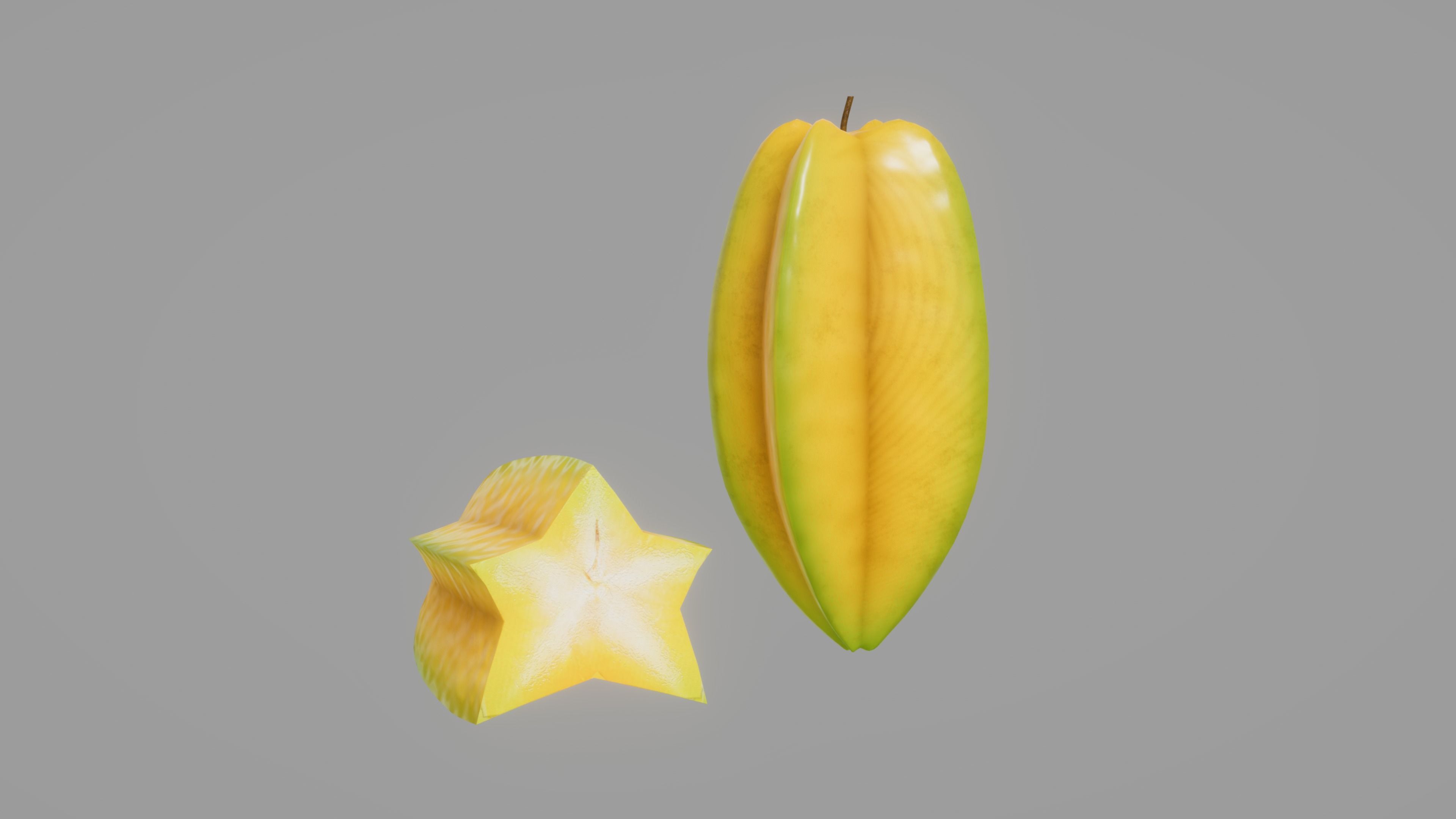 Fruits Vol - 2 Low-poly 3D model_4