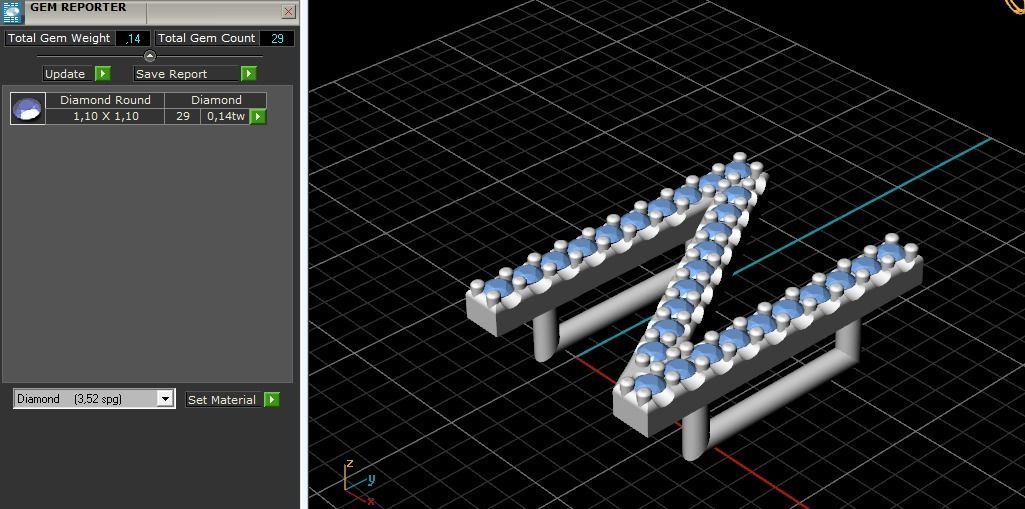 Letter N Model 2106 3D print model_8