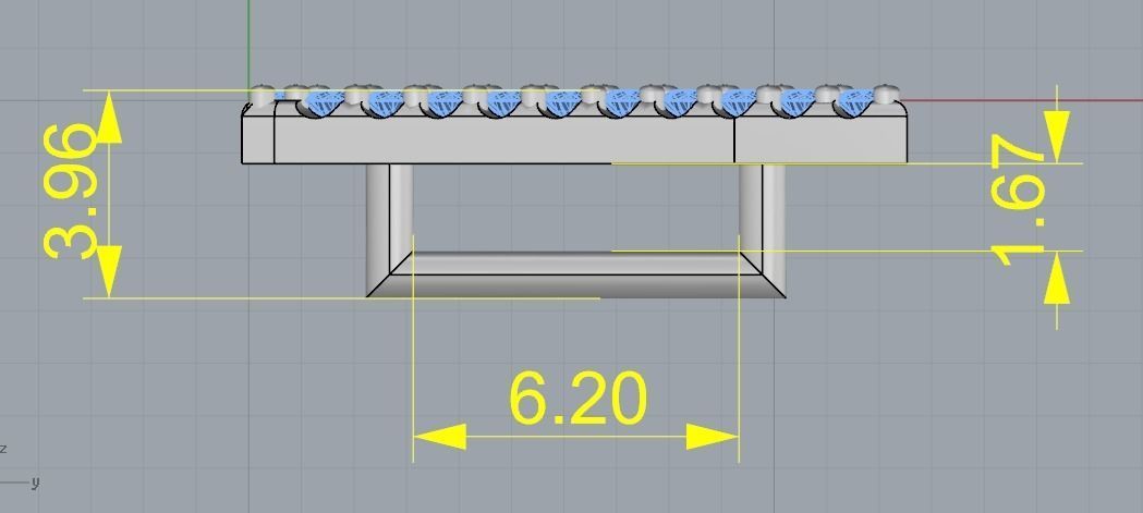 Letter V Model 2115 3D print model_5