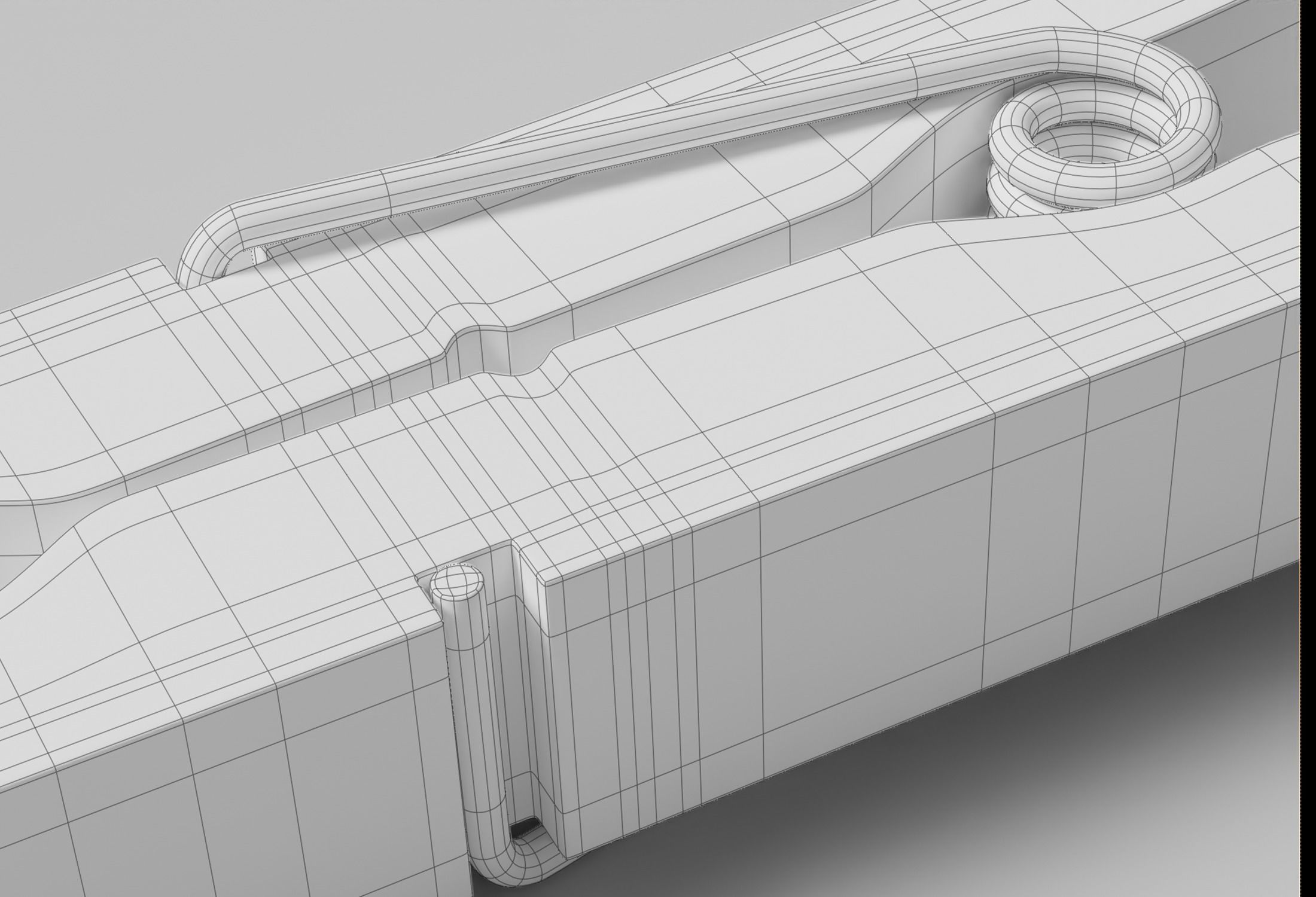 Wooden Clothespin 3D model_19