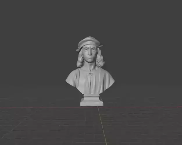Raphael bust  3D print model