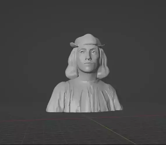 Raphael bust  3D print model
