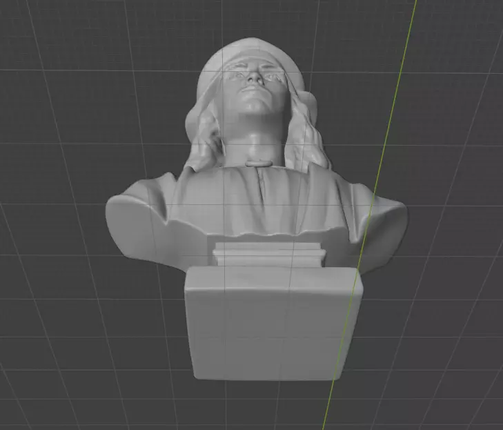 Raphael bust  3D print model_19