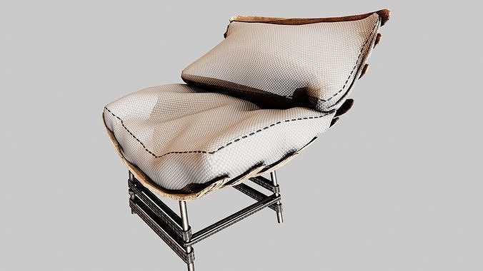Vita Modern Armchair 3D model