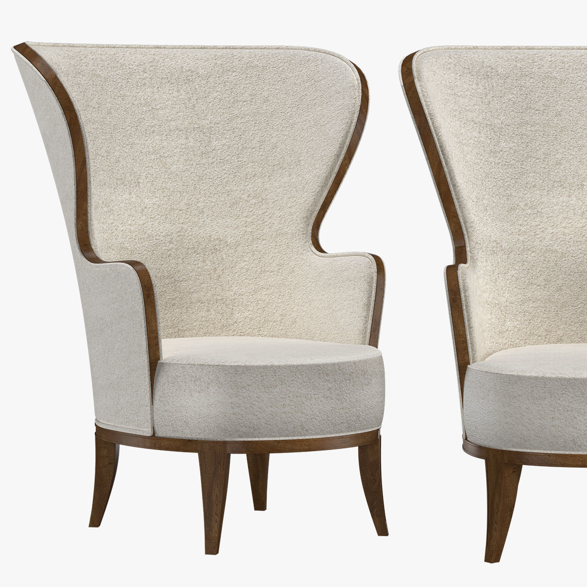 Chester Chair 3D model_7