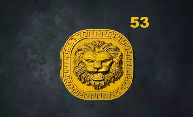 lions game of thrones lion badge
