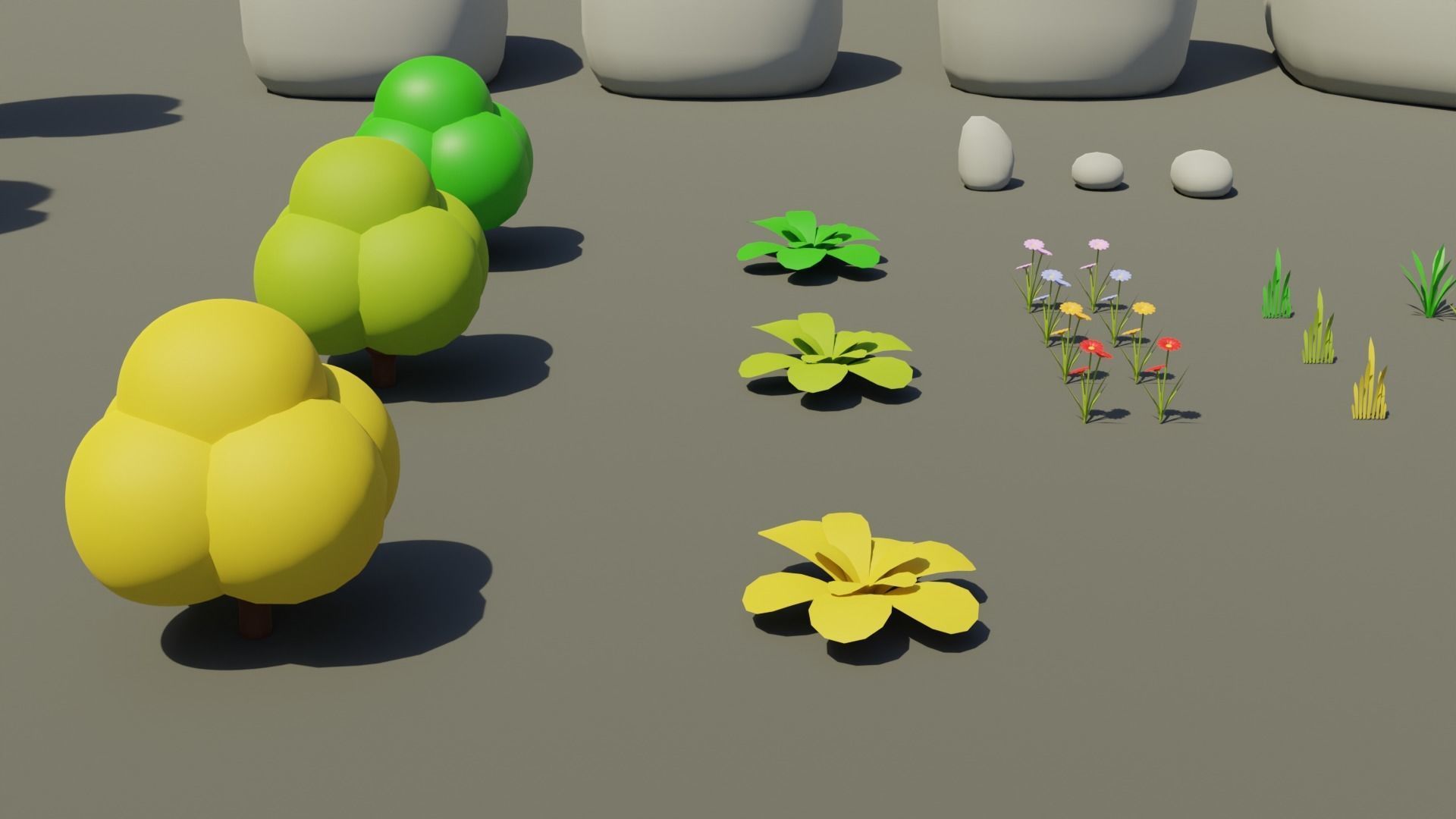 Stylized Low-Poly Environment Pack Low-poly 3D model_5