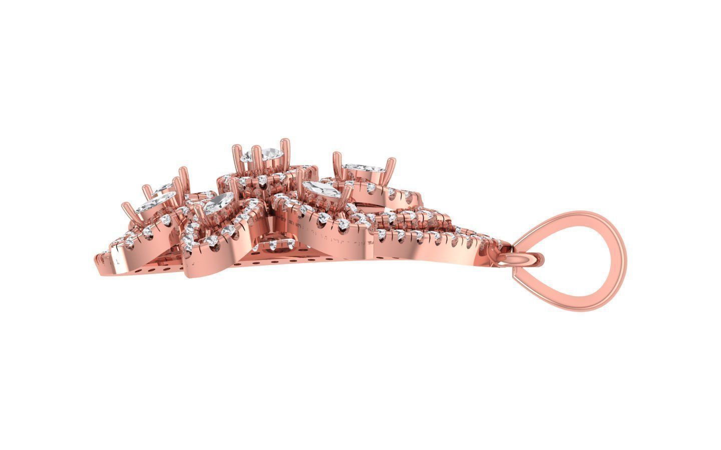 Women Pendants 3dm STL OBJ FBX Renders Details 3D print model_1