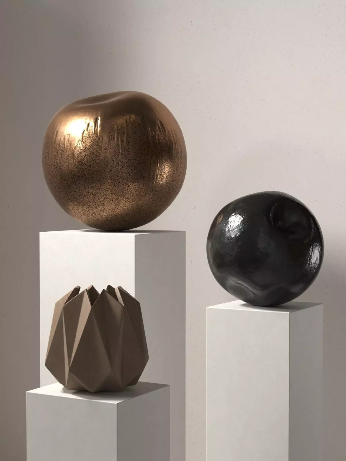 Decorative Objects Set 37 3D model_0