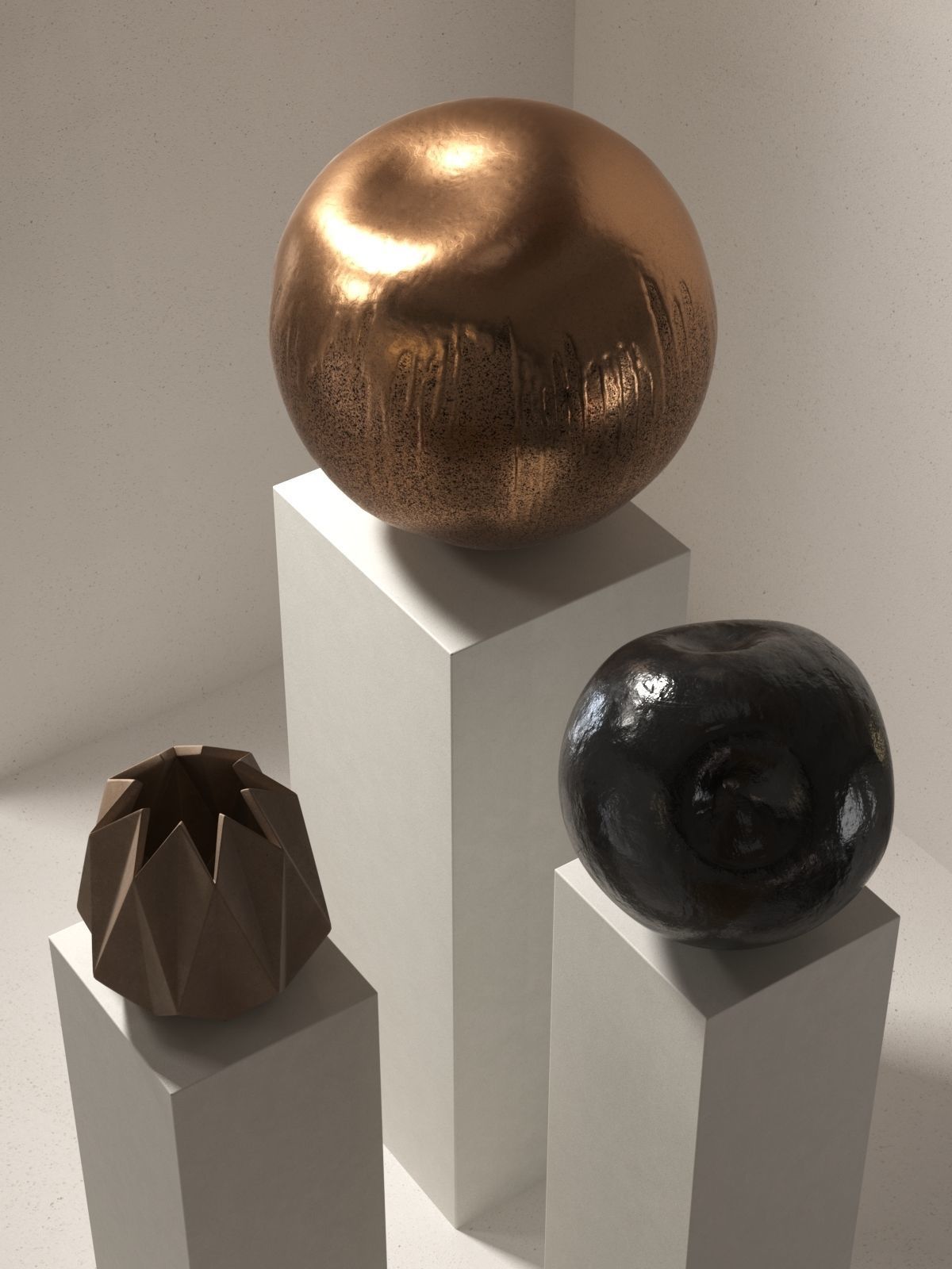 Decorative Objects Set 37 3D model_1