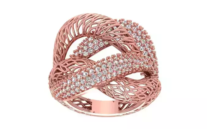 Women Wedding Ring  3dm STL OBJ FBX Renders Details