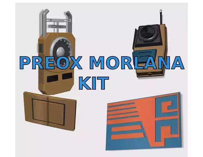 Andor Preox Morlana costume starter Kit  3D print model