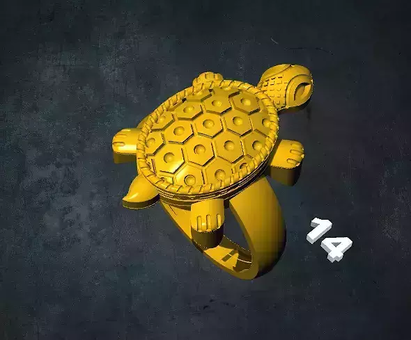 tortois lego turtle ring