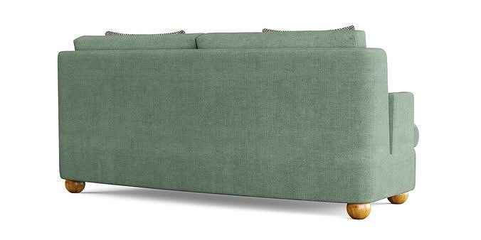 Two Seat Sister Sofa 3D model 7
