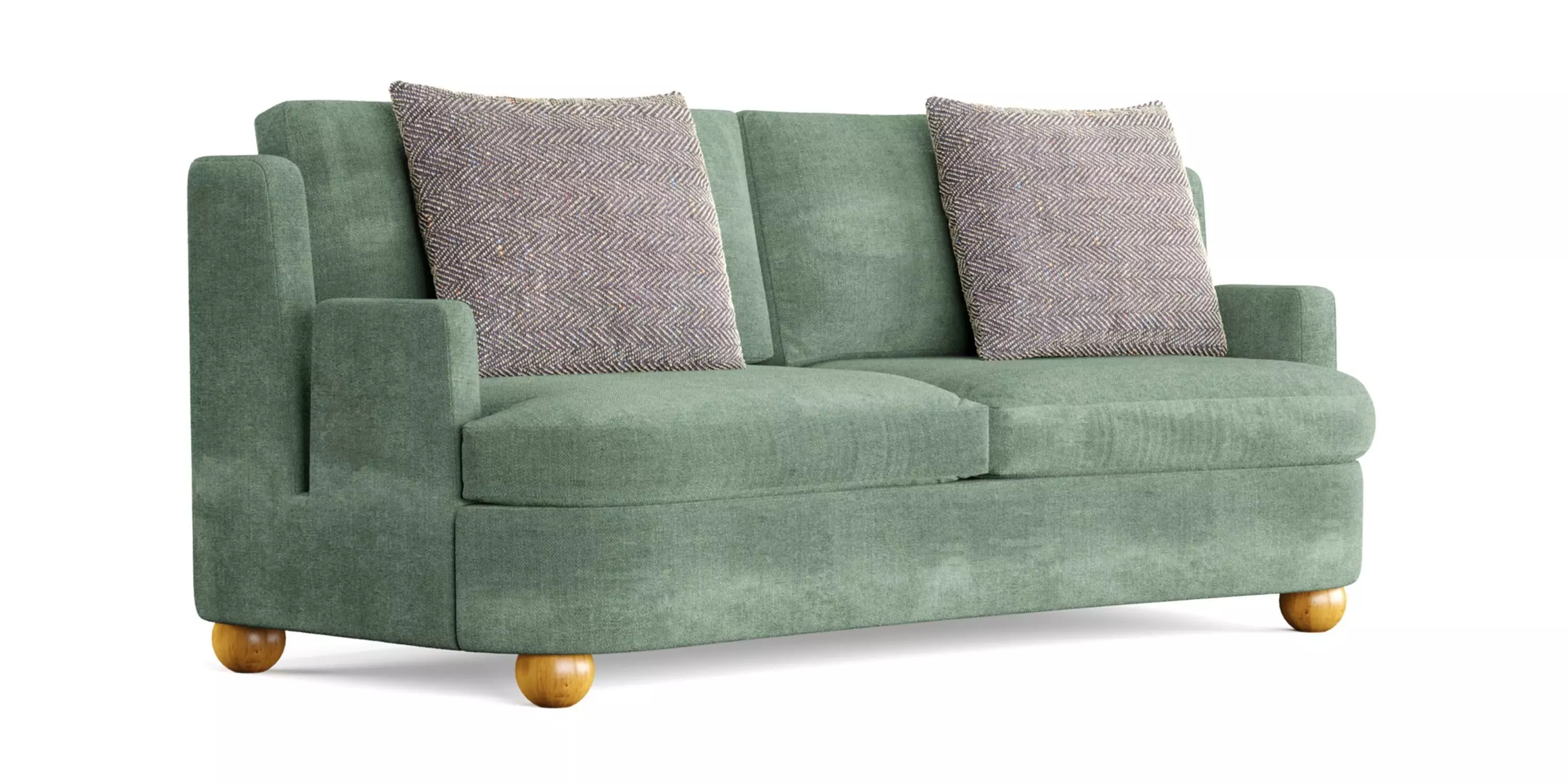Two Seat Sister Sofa 3D model