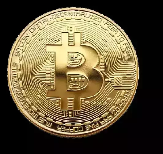 Bitcoin - Realistic ready to use Bitcoin 3d model  Free 3D model
