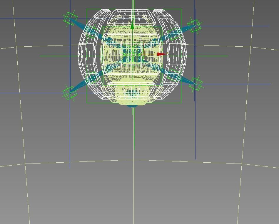 Spider Insect Robot  - 3D model Low-poly 3D model_8