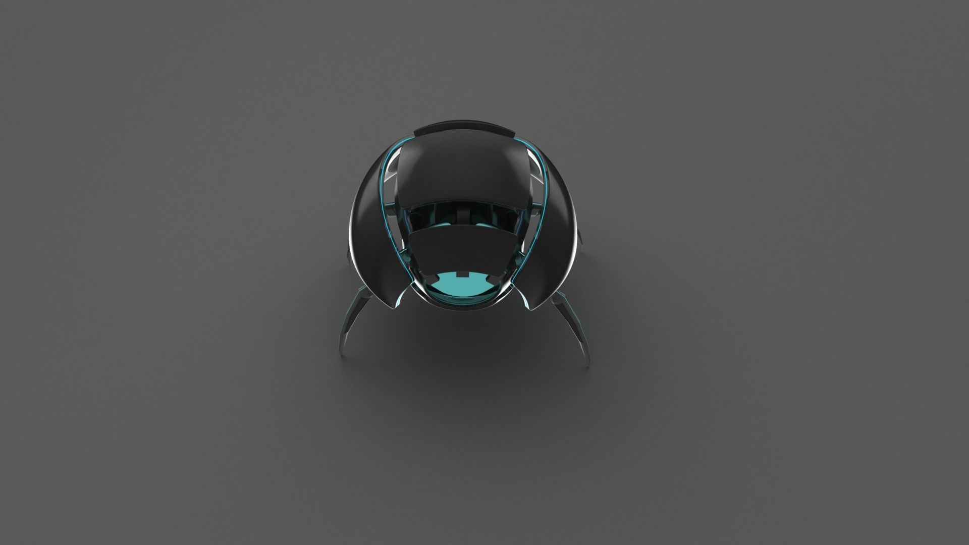 Spider Insect Robot  - 3D model Low-poly 3D model_2