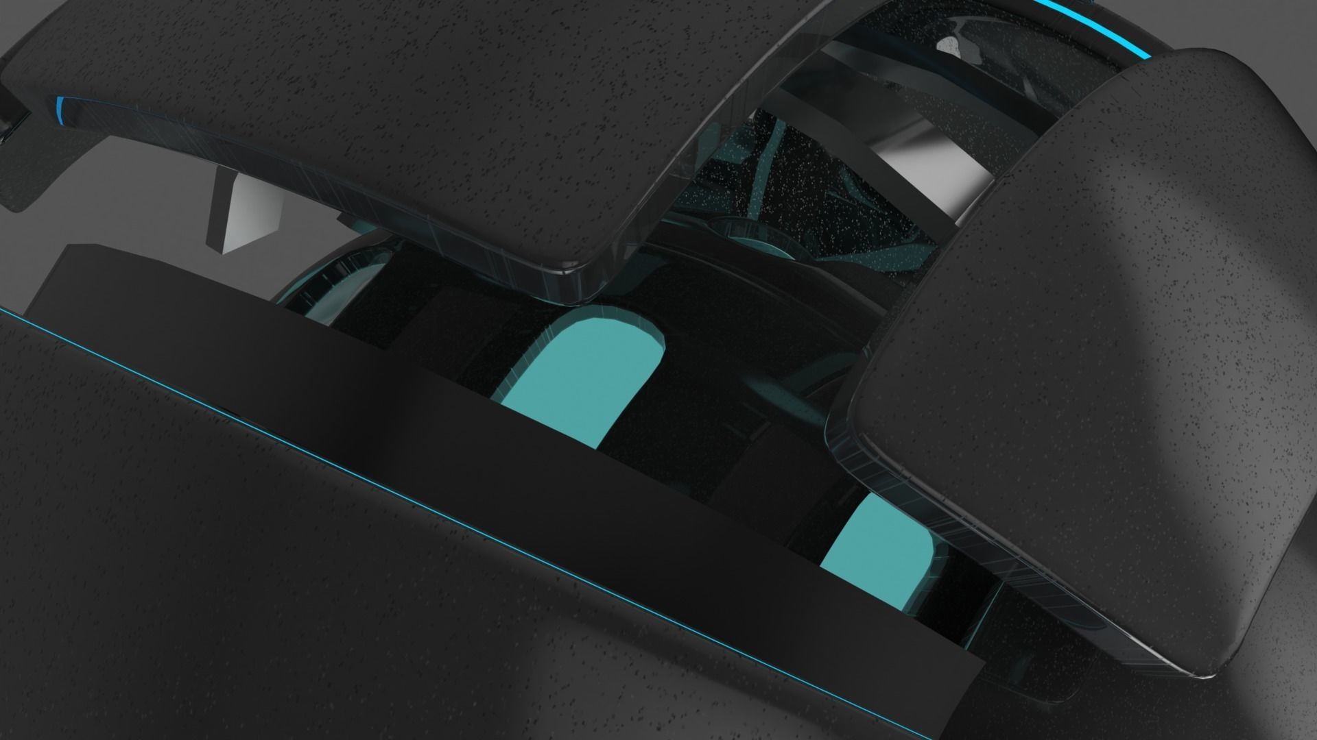 Spider Insect Robot  - 3D model Low-poly 3D model_5