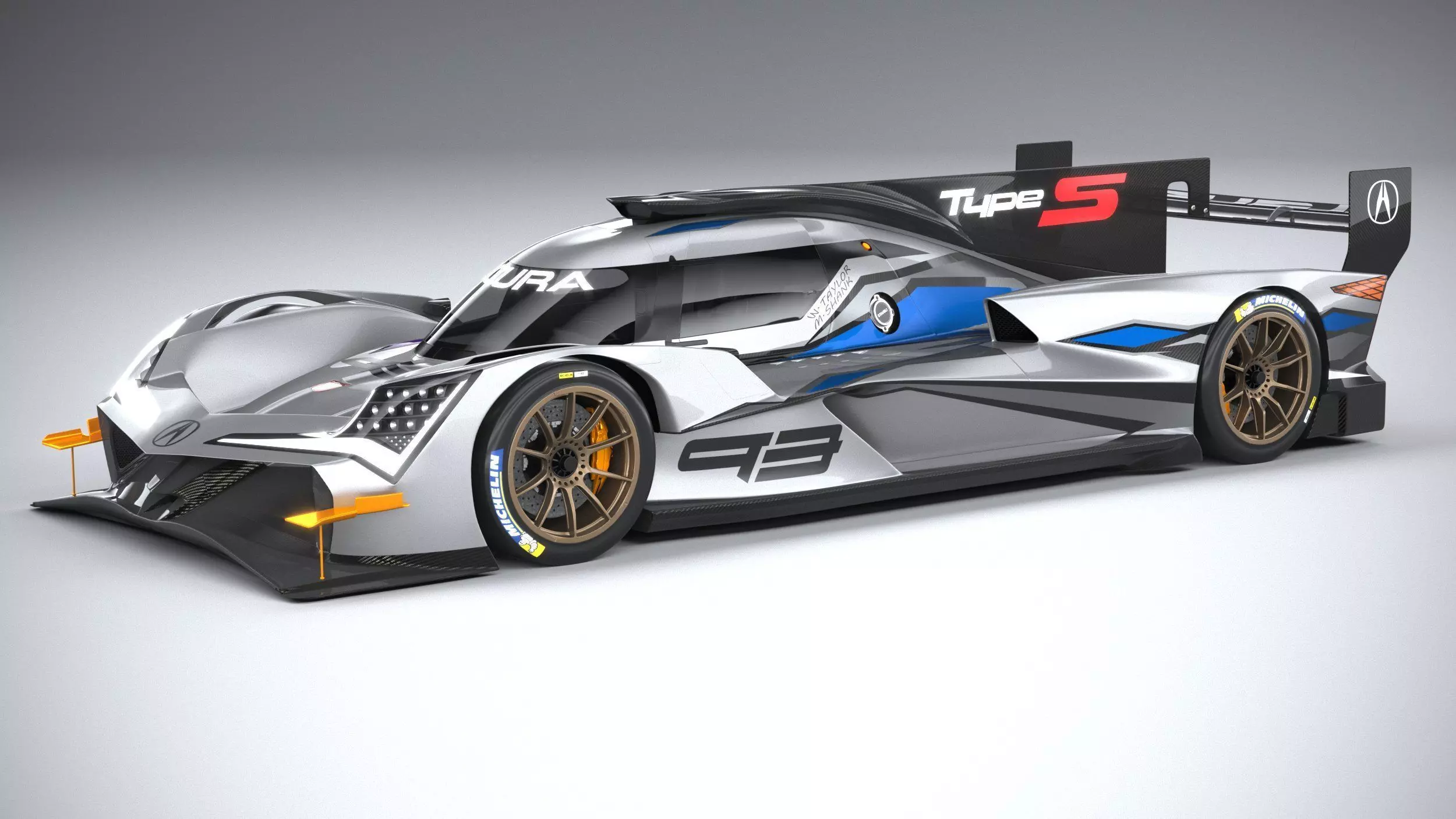 Acura ARX-06 Racecar 2023 3D model_0