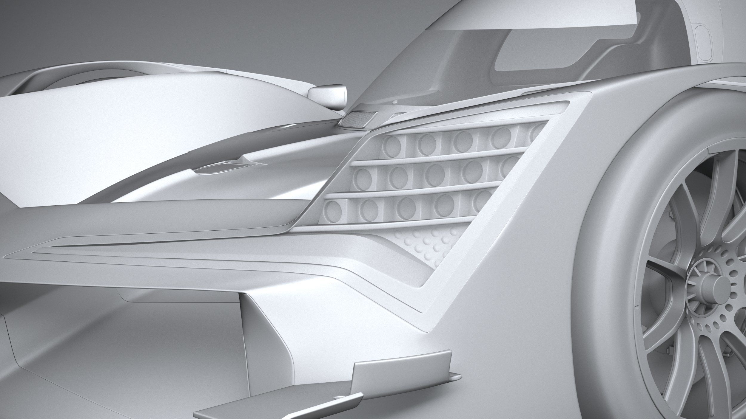 Acura ARX-06 Racecar 2023 3D model_23