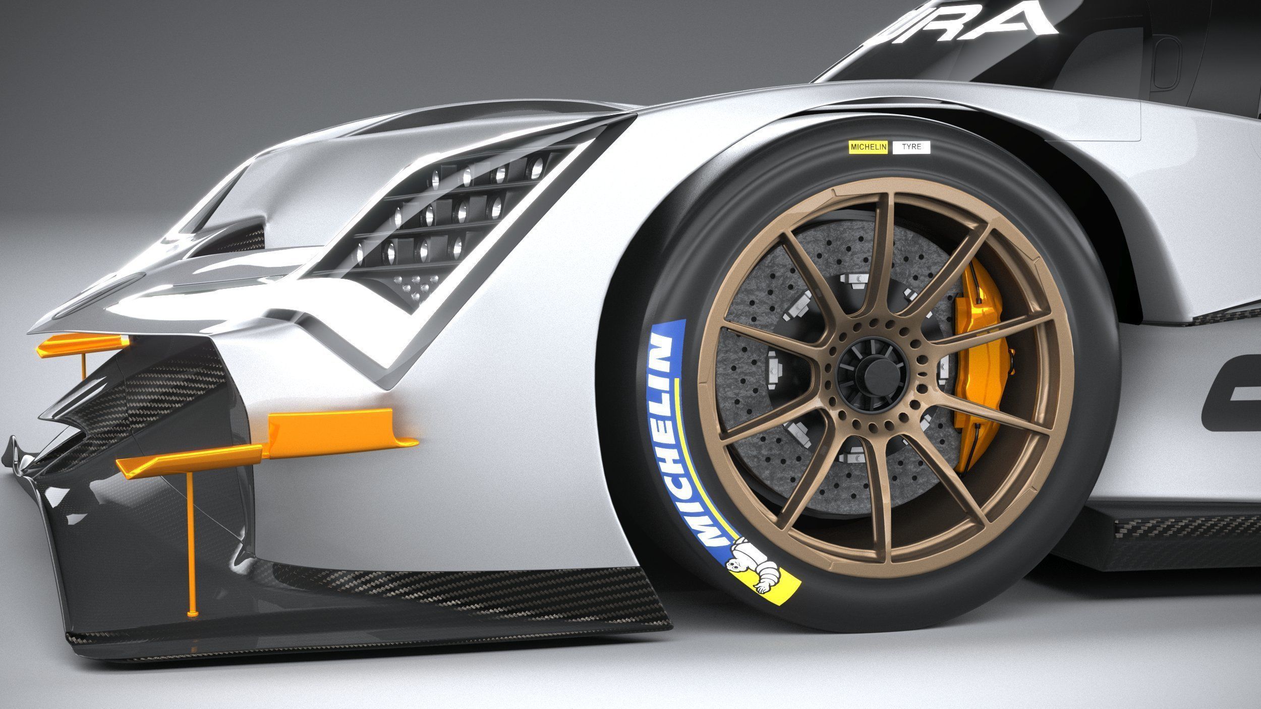 Acura ARX-06 Racecar 2023 3D model_3