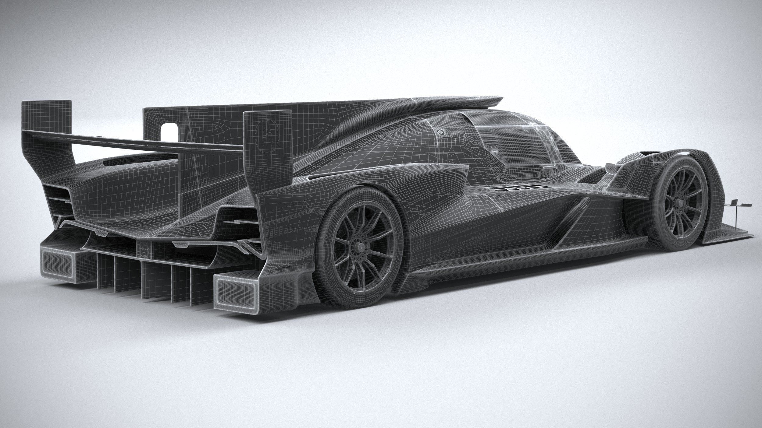 Acura ARX-06 Racecar 2023 3D model_27