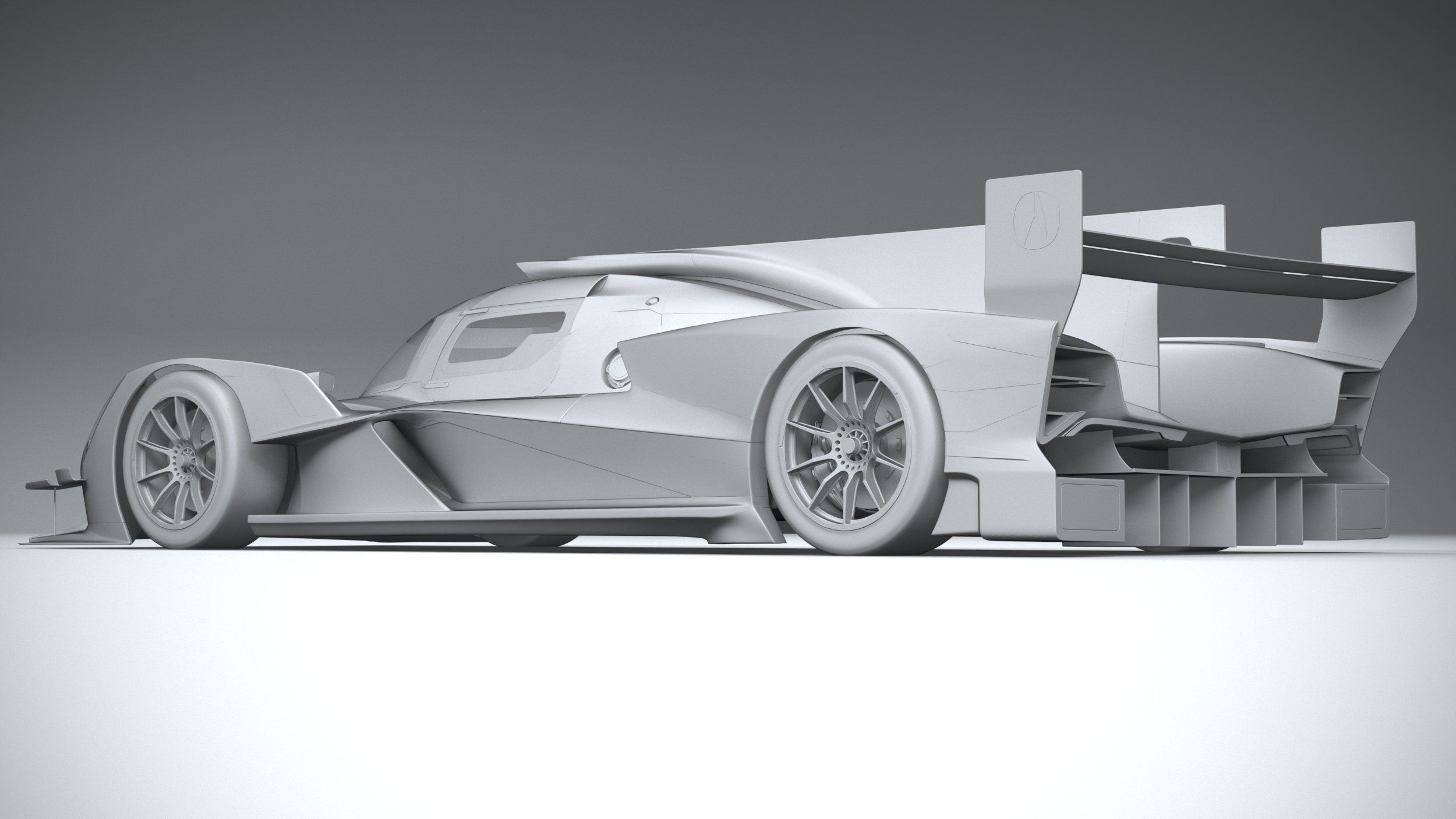 Acura ARX-06 Racecar 2023 3D model_21
