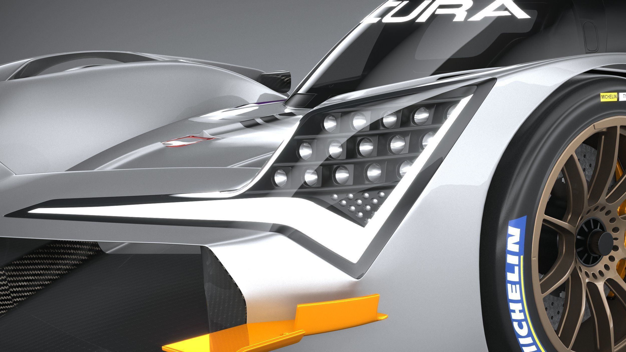Acura ARX-06 Racecar 2023 3D model_14
