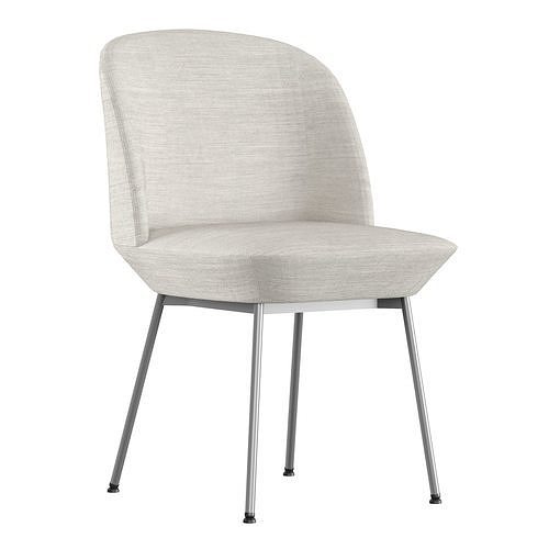 Side Chair in Two Finishes 3D model