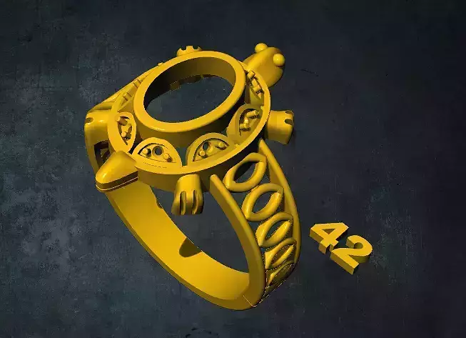 tortois turtle ring