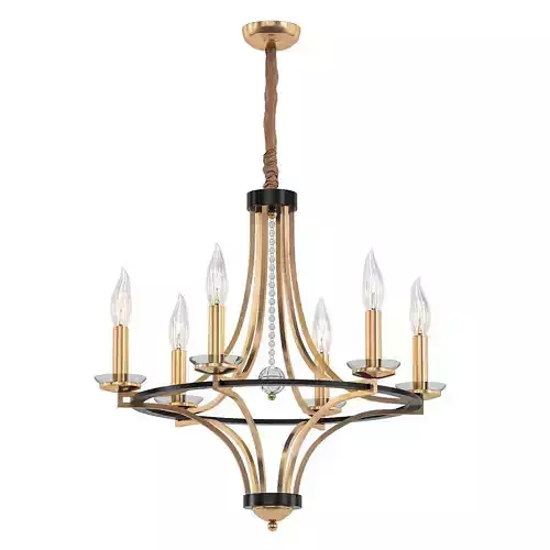 Glendale light chandelier in gold
