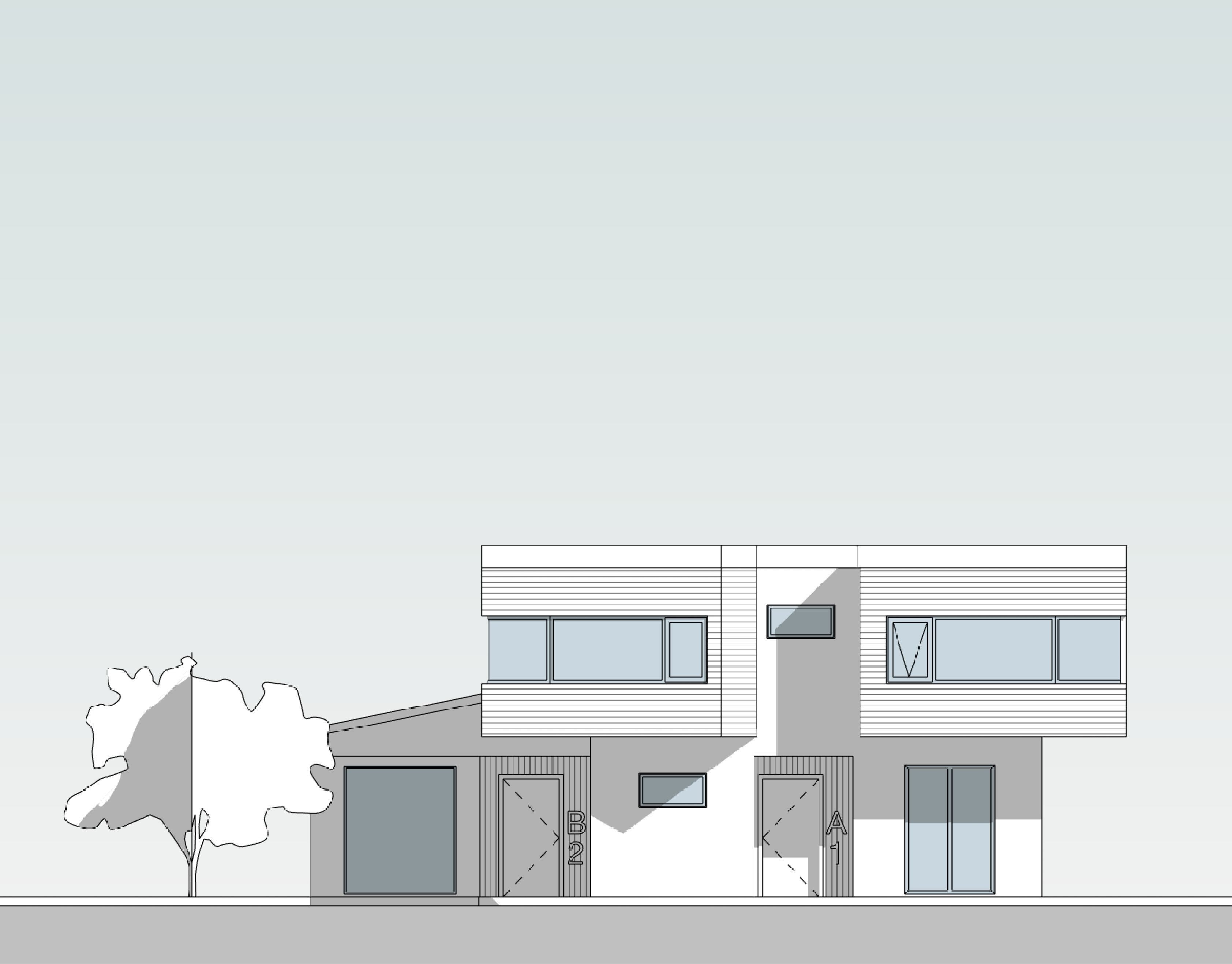 House Villa 3-Storey Revit Project 3D model_1