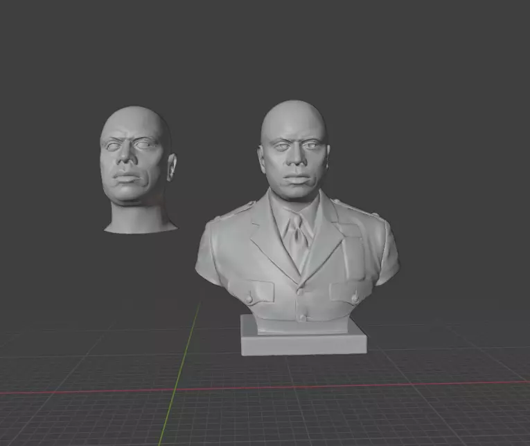 Andre Braugher 3D print model