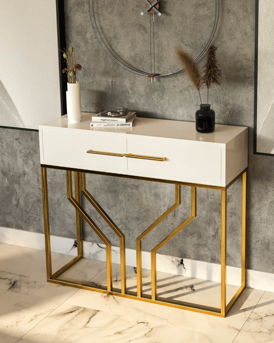 Luxury Sideboard Free 3D model_2