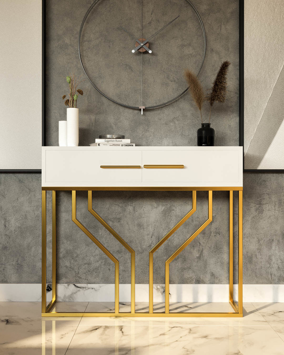 Luxury Sideboard Free 3D model_1