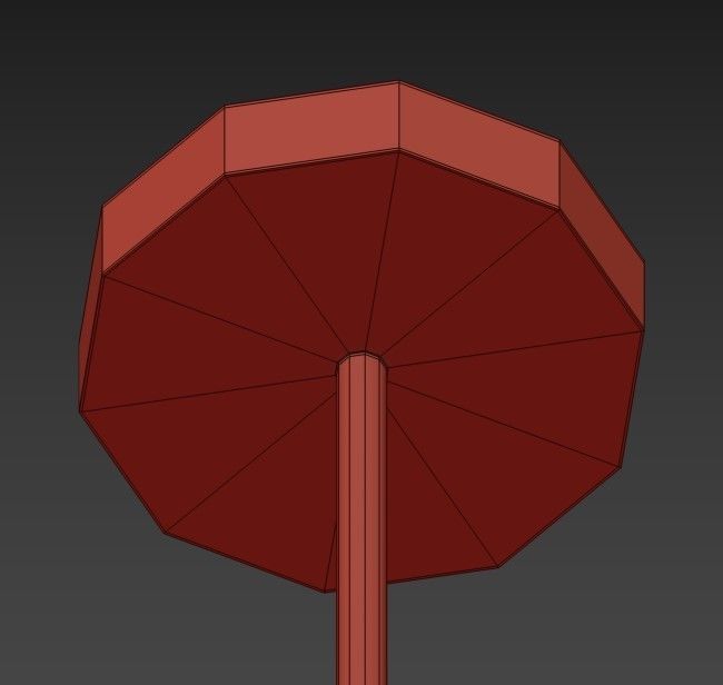 SLIME chandelier with glass globes 3D model_3