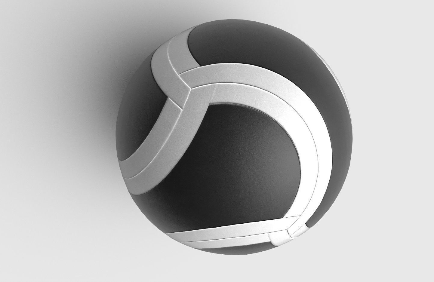 Soccer Ball M01 Low-poly 3D model_10