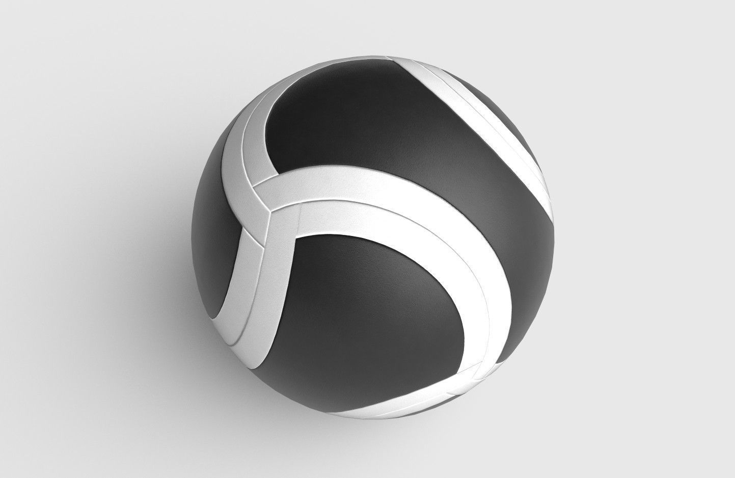 Soccer Ball M01 Low-poly 3D model_5