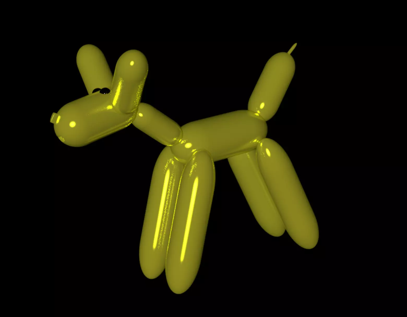 ballon dog 3D model